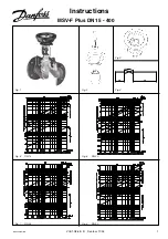 Danfoss MSV-F Plus DN 100 Instructions Manual предпросмотр