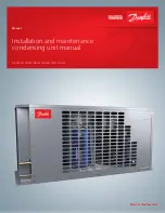 Danfoss OP-HNXM Installation And Maintenance Manual предпросмотр