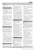 Предварительный просмотр 5 страницы Danfoss OP-LPHM018-026 Instructions Manual
