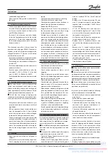 Предварительный просмотр 5 страницы Danfoss OP-LPHM018 Instructions Manual