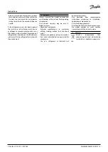 Предварительный просмотр 3 страницы Danfoss Optyma OP-HRSM0750NC211Q Instructions Manual