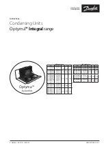 Danfoss Optyma OP-LCQN048 Instructions Manual preview
