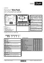 Предварительный просмотр 1 страницы Danfoss Optyma OP-LPQE Series Instructions Manual