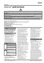 Preview for 11 page of Danfoss Optyma OP-MCGC003TLA00G Instructions Manual