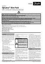 Preview for 2 page of Danfoss Optyma OP MSSM Instructions Manual