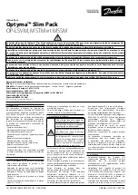 Preview for 10 page of Danfoss Optyma OP MSSM Instructions Manual