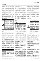 Предварительный просмотр 12 страницы Danfoss Optyma OP MSSM Instructions Manual