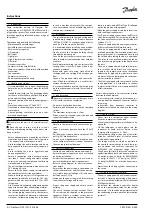 Preview for 4 page of Danfoss Optyma Plus INVERTER OP-MPLM Instructions Manual