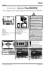 Предварительный просмотр 18 страницы Danfoss Optyma Plus INVERTER OP-MPLM Instructions Manual