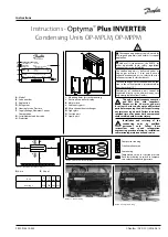 Предварительный просмотр 3 страницы Danfoss Optyma Plus INVERTER Series Instructions Manual