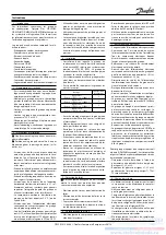 Preview for 11 page of Danfoss OPTYMA PLUS OP-LPHM Instructions Manual