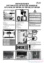 Preview for 40 page of Danfoss OPTYMA PLUS OP-LPHM Instructions Manual