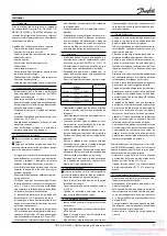 Preview for 47 page of Danfoss OPTYMA PLUS OP-LPHM Instructions Manual