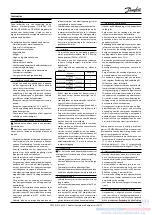 Preview for 53 page of Danfoss OPTYMA PLUS OP-LPHM Instructions Manual