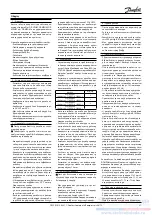 Preview for 65 page of Danfoss OPTYMA PLUS OP-LPHM Instructions Manual