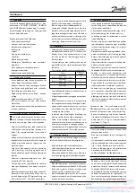 Preview for 71 page of Danfoss OPTYMA PLUS OP-LPHM Instructions Manual