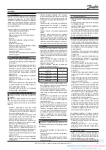 Preview for 95 page of Danfoss OPTYMA PLUS OP-LPHM Instructions Manual