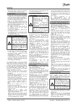 Предварительный просмотр 9 страницы Danfoss OPTYMA Plus OP-LPQM Instructions Manual
