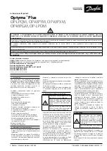Preview for 17 page of Danfoss OPTYMA Plus OP-LPQM Instructions Manual