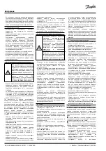 Предварительный просмотр 44 страницы Danfoss OPTYMA Plus OP-LPQM Instructions Manual