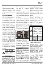 Preview for 22 page of Danfoss Optyma Plus OP-LPV Instructions Manual