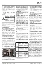 Preview for 4 page of Danfoss Optyma Plus OP-MPS Instructions Manual