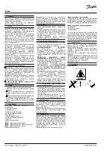 Preview for 12 page of Danfoss Optyma Series Instructions Manual