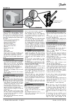 Предварительный просмотр 2 страницы Danfoss Optyma Slim Pack OP-LPQE Series Instructions Manual