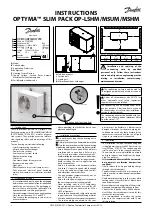 Предварительный просмотр 4 страницы Danfoss Optyma Slim Pack OP-LSHM Series Instructions Manual