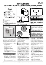 Предварительный просмотр 10 страницы Danfoss Optyma Slim Pack OP-LSHM Series Instructions Manual