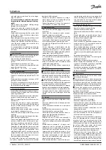 Preview for 3 page of Danfoss Optyma Slim Pack OP-LSQM Series Instructions Manual