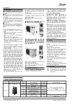 Preview for 16 page of Danfoss Optyma Slim Pack OP-LSQM Series Instructions Manual