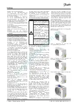 Предварительный просмотр 11 страницы Danfoss Optyma Slim Pack Instructions Manual