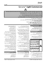 Preview for 27 page of Danfoss OPTYMA Instructions Manual