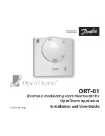 Preview for 1 page of Danfoss ORT-01 Installation And User Manual