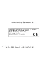 Предварительный просмотр 24 страницы Danfoss ORT-01 Installation And User Manual