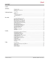 Предварительный просмотр 3 страницы Danfoss OSQA Service Manual