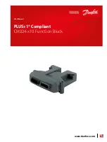 Предварительный просмотр 1 страницы Danfoss OX024-x10 User Manual