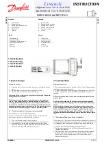 Preview for 1 page of Danfoss PAH 10 Instructions Manual