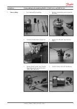 Предварительный просмотр 3 страницы Danfoss PAH 2-6.3 Disassembling And Assembling