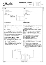 Preview for 1 page of Danfoss PAHF 20 Instructions Manual