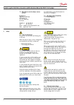 Предварительный просмотр 6 страницы Danfoss PAHT C Installation, Operation And Maintenance Manual