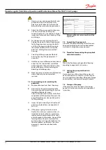 Предварительный просмотр 14 страницы Danfoss PAHT C Installation, Operation And Maintenance Manual