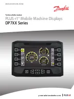 Предварительный просмотр 1 страницы Danfoss PLUS+1 DP7 Series Technical Information