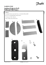 Preview for 1 page of Danfoss Prof1 PVRE Installation Manual