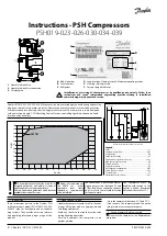 Предварительный просмотр 2 страницы Danfoss PSH 023 Instructions Manual