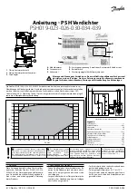 Предварительный просмотр 8 страницы Danfoss PSH 023 Instructions Manual