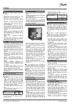 Preview for 56 page of Danfoss PSH 023 Instructions Manual
