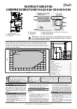 Danfoss PSH Series Instructions preview