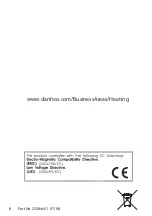 Предварительный просмотр 8 страницы Danfoss REP24CO Installation Instructions Manual